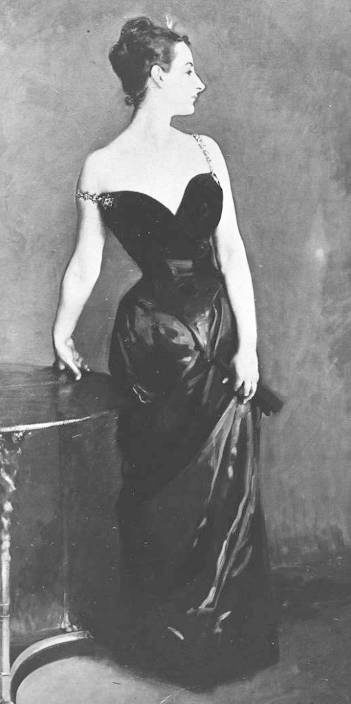 John Singer Sargent, Madame X (version originale du Salon de 1884)