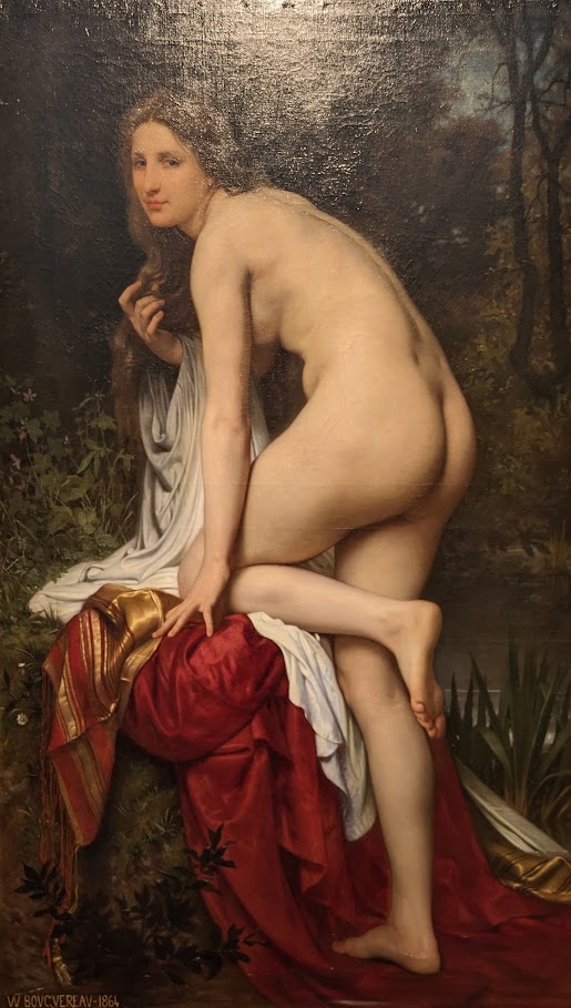 William Adolphe Bouguereau, La Baigneuse
