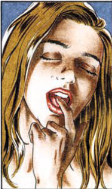 Selen aka Serena, protagoniste des aventures réunies dans les quatre volumes de "Sex in Italy"